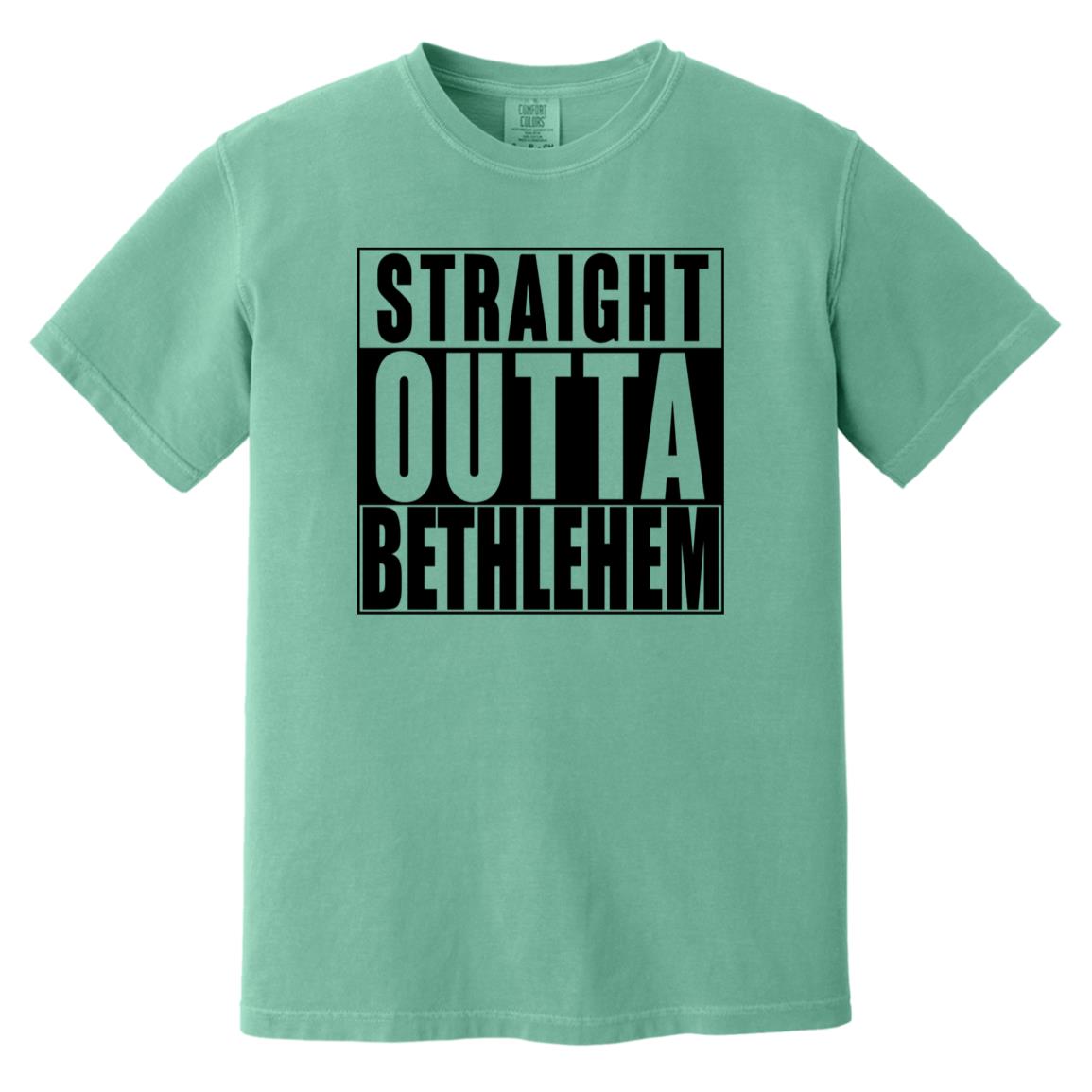 Straight Outta Bethlehem - Men's Soft-Washed Comfort Cotton Short Sleeve T-Shirt