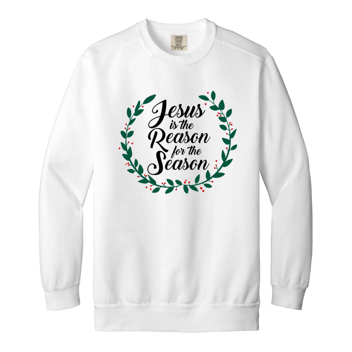 Reason for the Season - Men/Women Unisex Soft-Washed Crewneck Sweatshirt