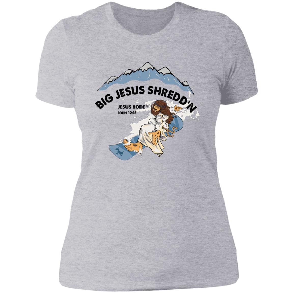Shredd'n Jesus Women's Boyfriend T-Shirt