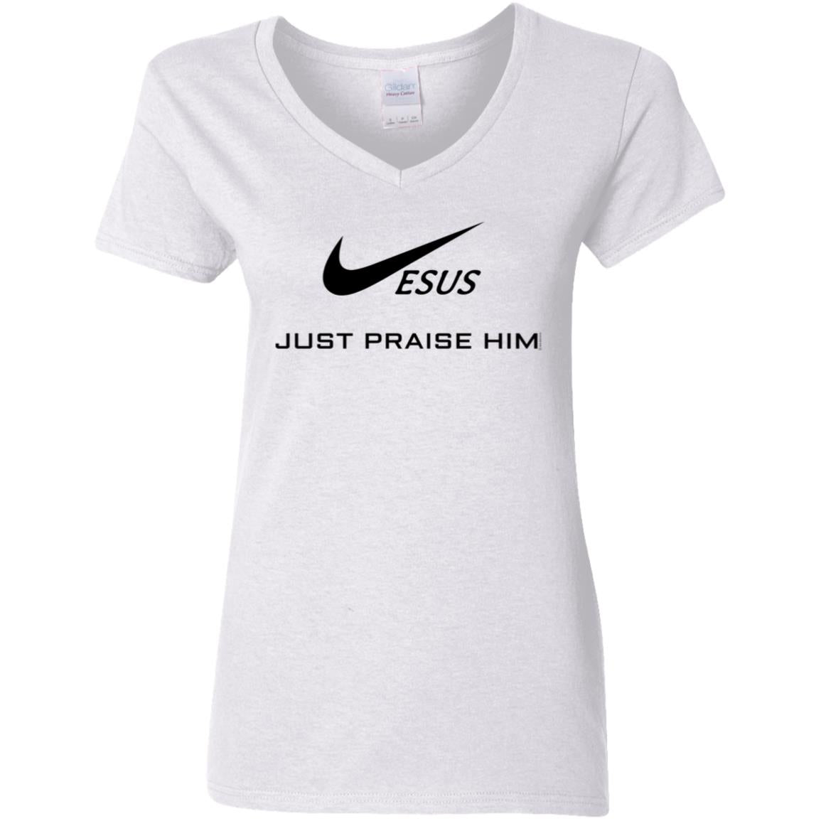 Just Praise Him - V-Neck T's