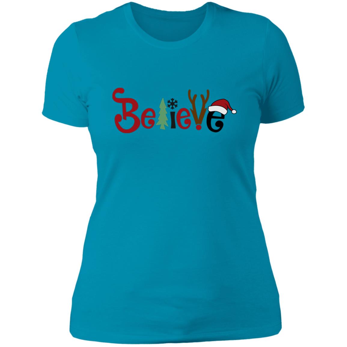 Believe - Women's Boyfriend T-Shirt