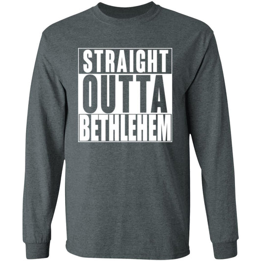 Straight Outta Bethlehem - Men/Women Unisex Classic Long Sleeve T-Shirt