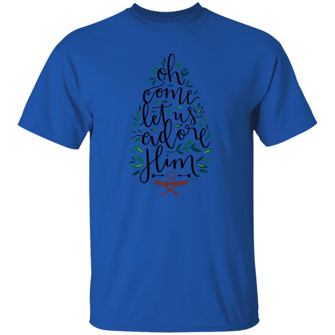 Let us adore Him  - Men's Cotton Short Sleeve T-Shirt