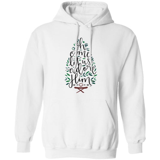 Let us adore Him - Men/Women Unisex Hoodie Sweatshirt