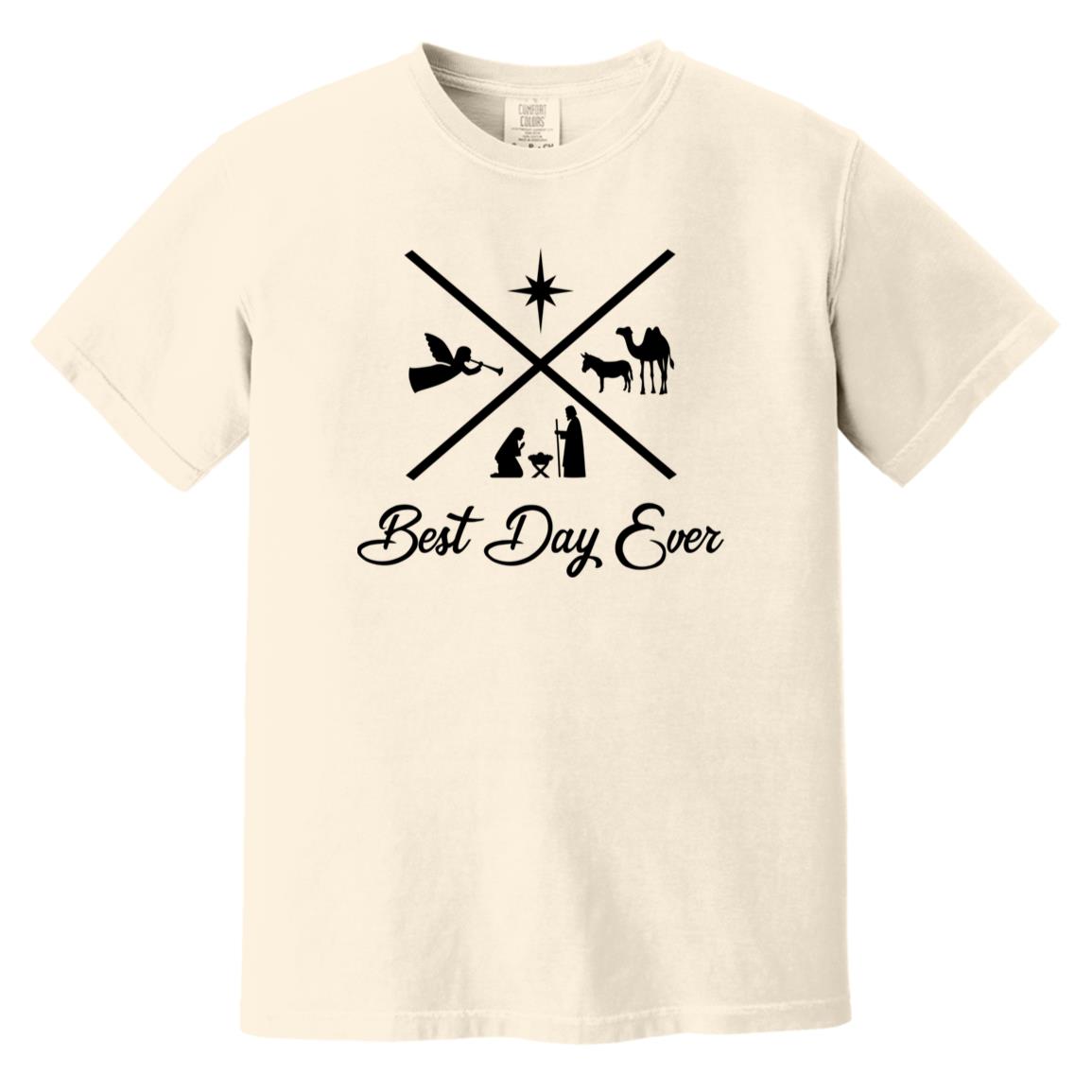 Best Day Ever - Men's Soft-Washed Comfort Cotton Short Sleeve T-Shirt