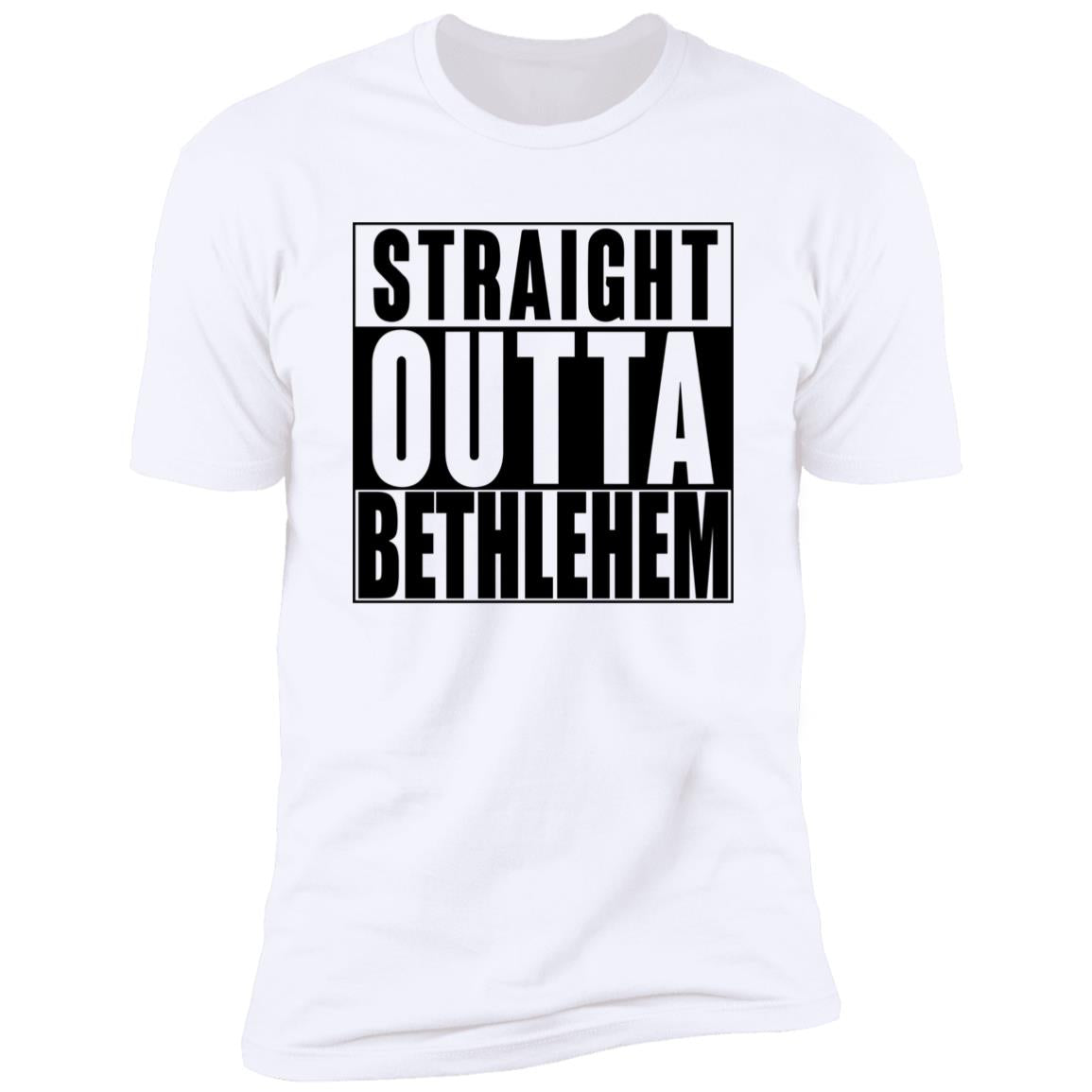 Straight Outta Bethlehem - Men's Premium Short Sleeve T-Shirt