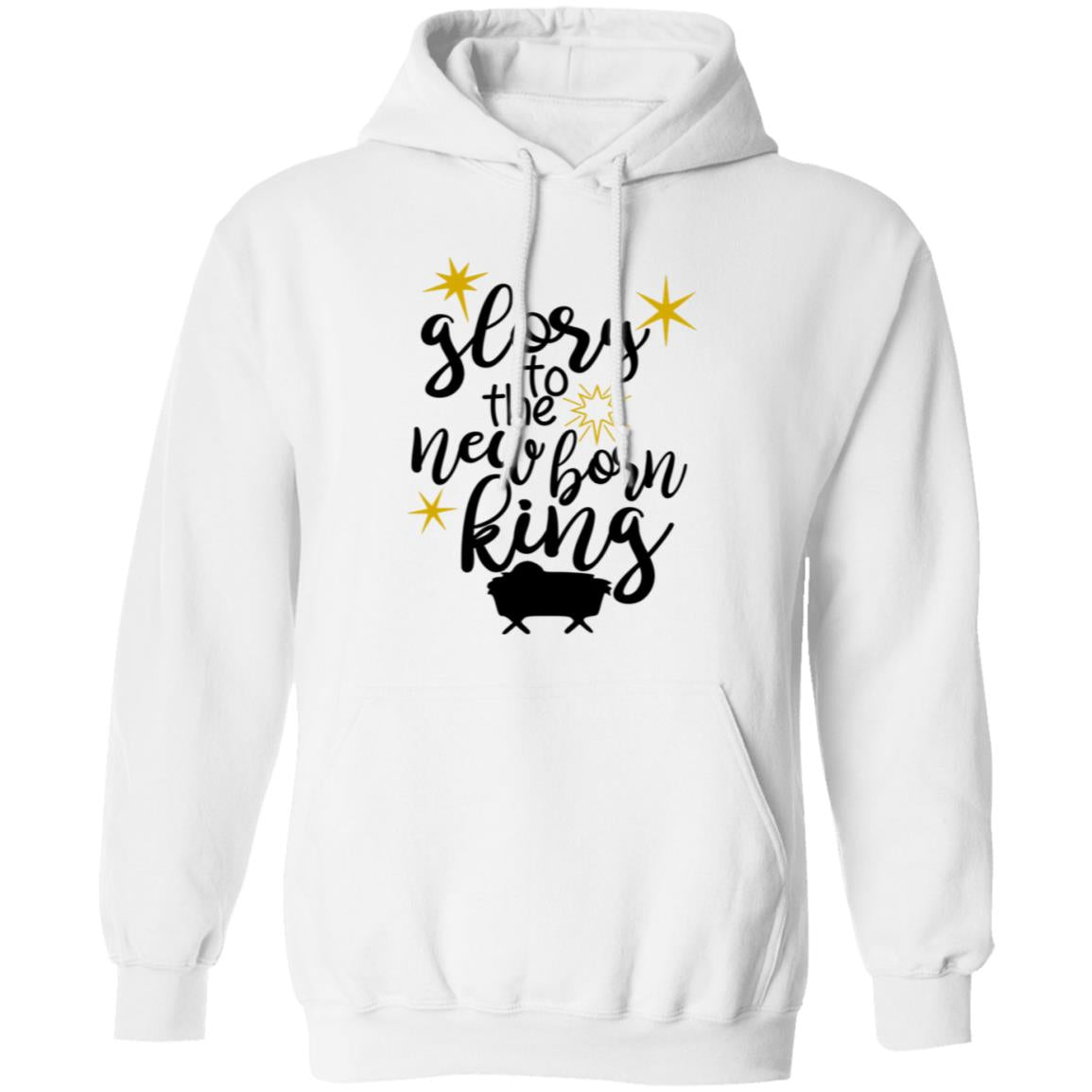 Glory to the new born King - Men/Women Unisex Hoodie Sweatshirt