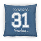 Proverbs 31 Mother's Day Large Square Pillow