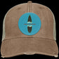 Broken Board Distressed Ollie Cap - Circle Patch