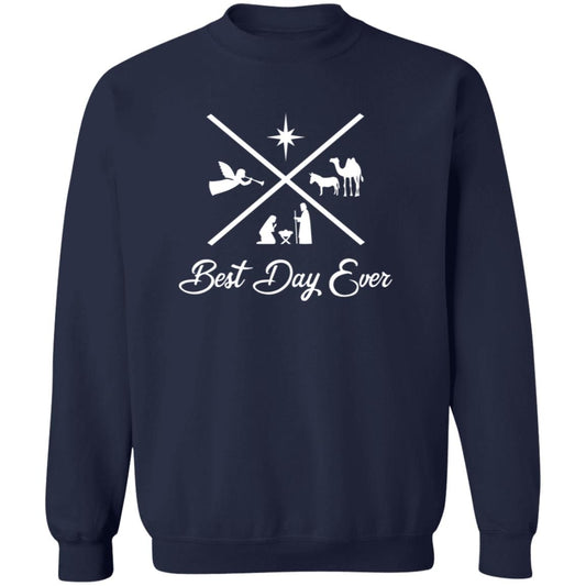 Best Day Ever - Men/Women Unisex Crewneck Sweatshirt