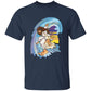 Big Jesus Wave - Boy's/Girl's Youth Cotton Short Sleeve T-Shirt