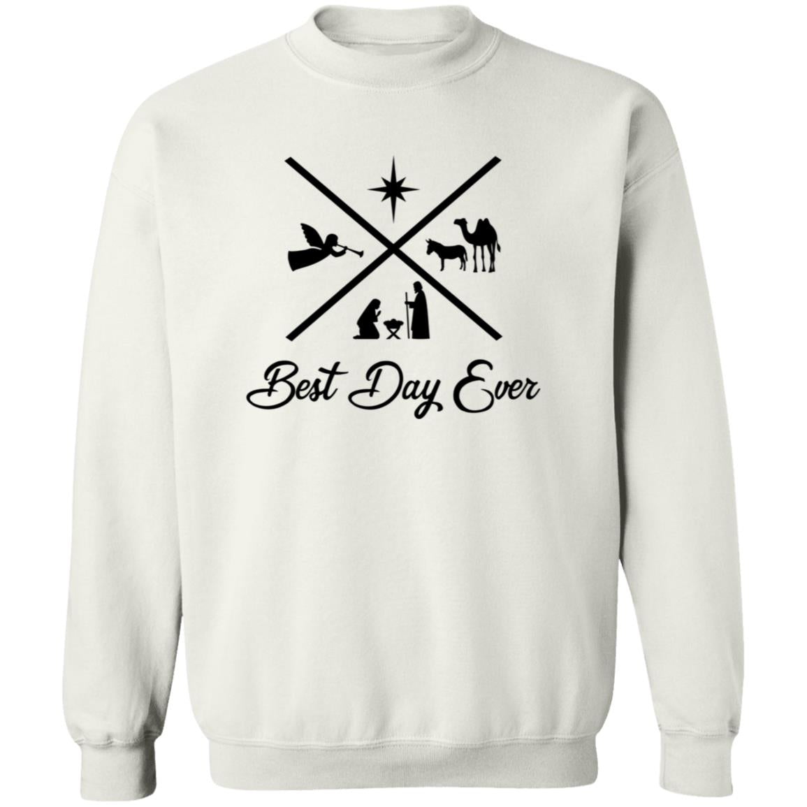 Best Day Ever - Men/Women Unisex Crewneck Sweatshirt