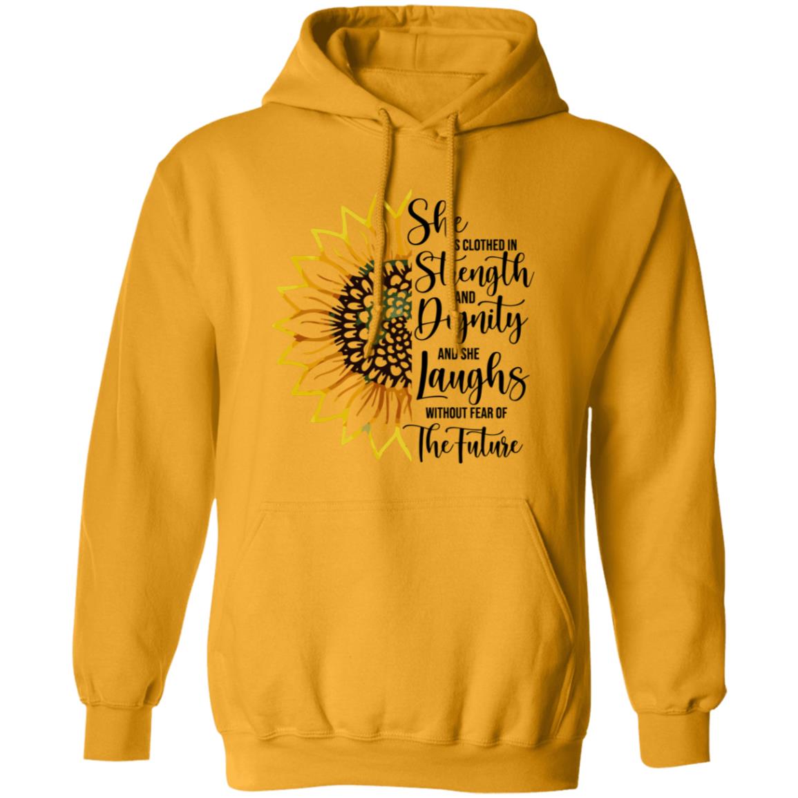 Sunflower Strength & Dignity - Mother's Day Men/Women Unisex Hoodie Sweatshirt