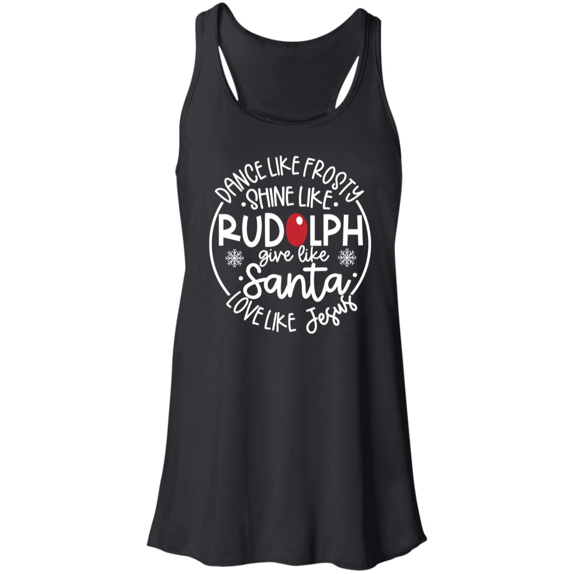 Love Like Jesus - Women's Flowy Racerback Tank