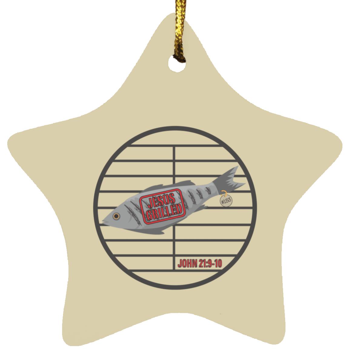 153 Fish Star Ornament