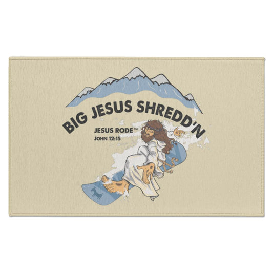 Shredd'n Jesus Indoor Doormat