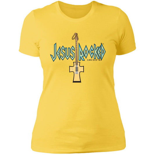 Cross Guitar Women's Boyfriend T-Shirt