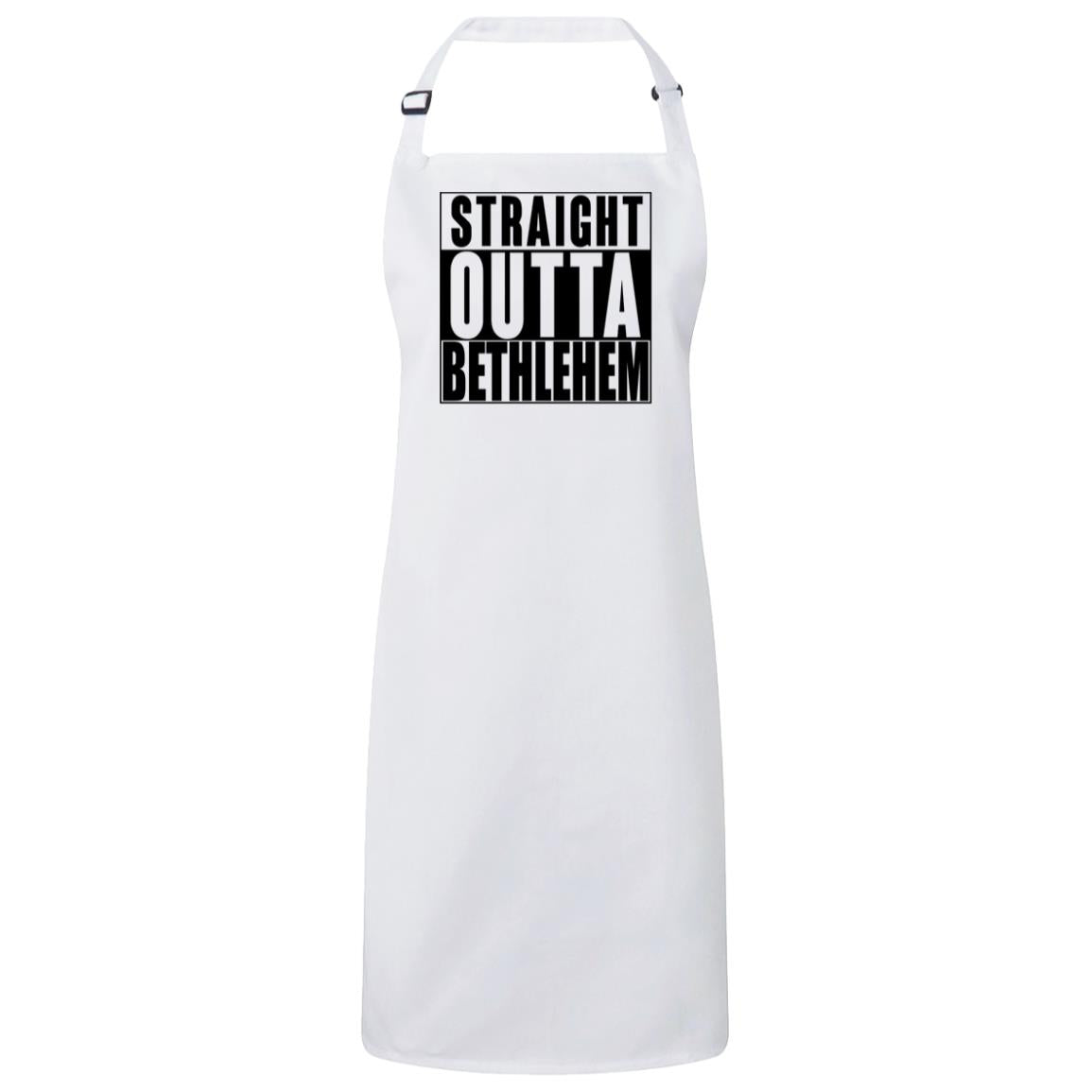 Straight Outta Bethlehem - Sustainable Unisex Bib Apron