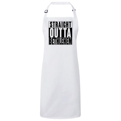 Straight Outta Bethlehem - Sustainable Unisex Bib Apron