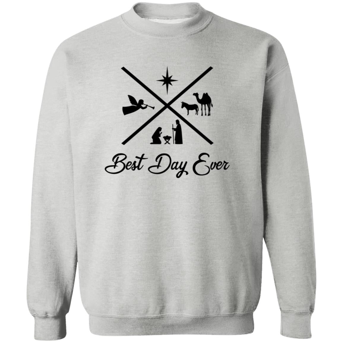 Best Day Ever - Men/Women Unisex Crewneck Sweatshirt