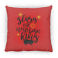 Glory to the new born King - Large Square Pillow