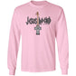 Cross Guitar Men/Women Unisex Cotton Long Sleeve T-Shirt