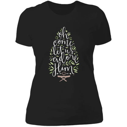 Let us adore Him - Women's Boyfriend T-Shirt