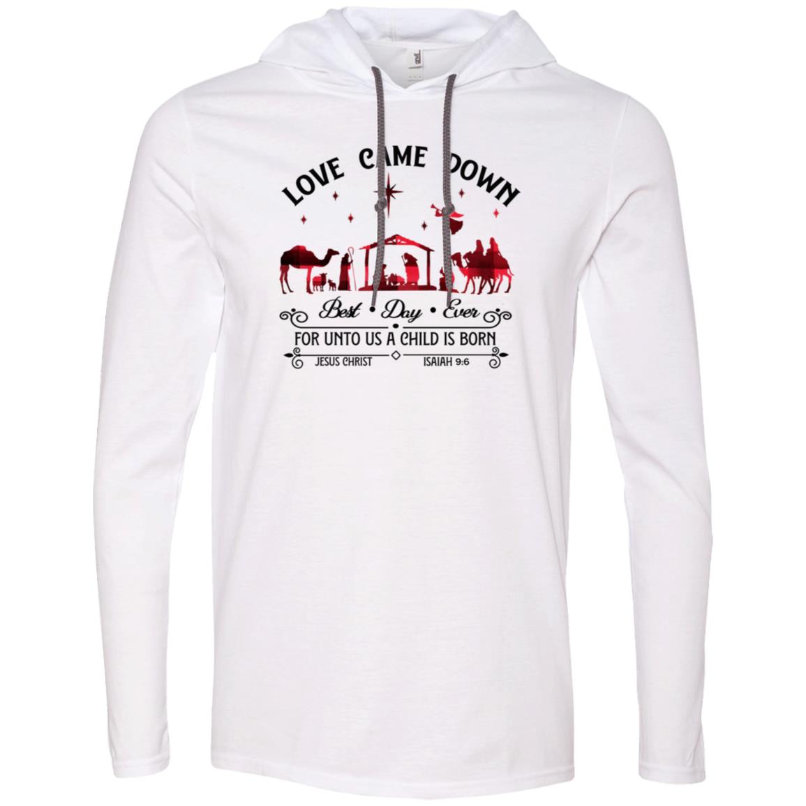 Love Came Down - Men/Women Unisex Long Sleeve Hoodie T