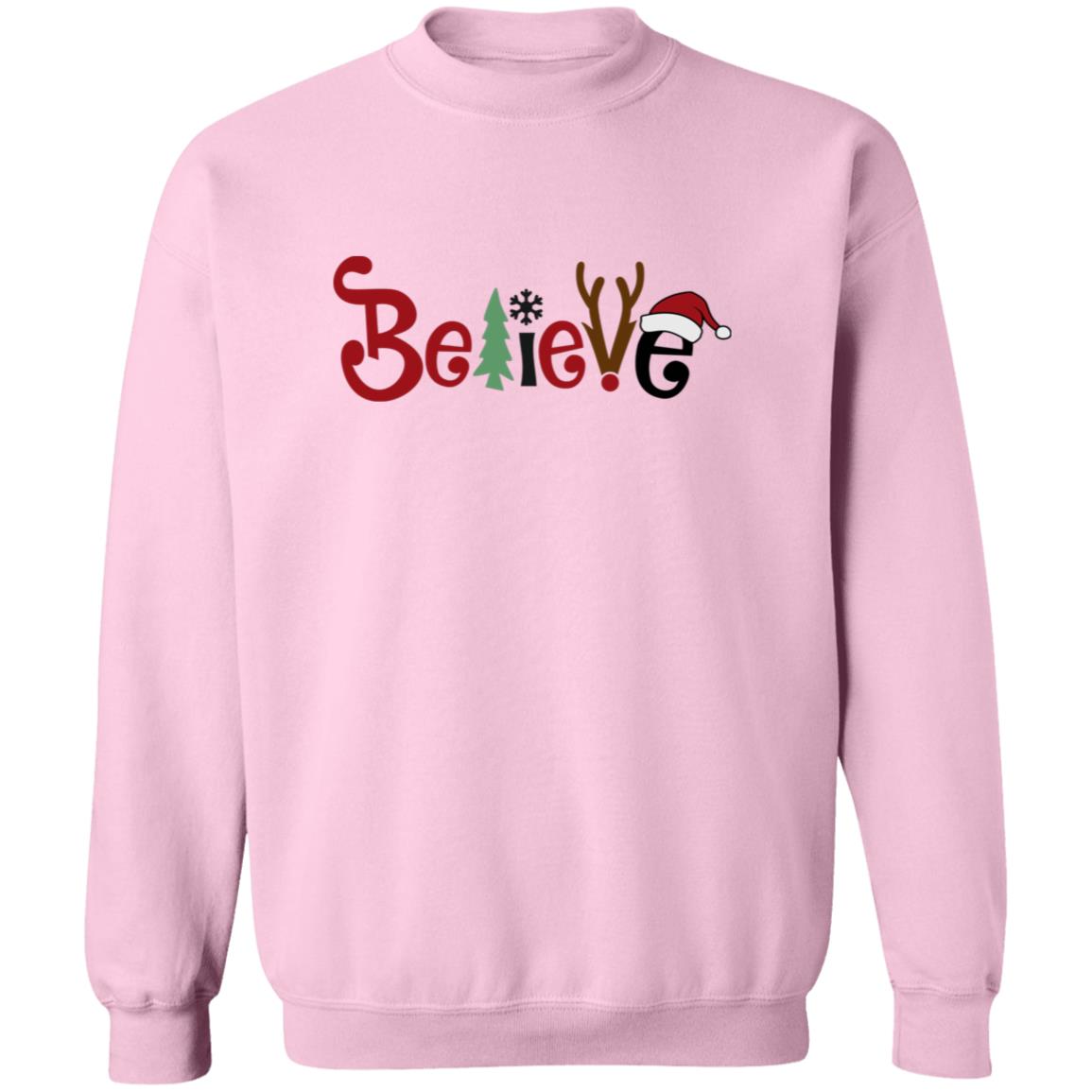 Believe - Men/Women Unisex Crewneck Sweatshirt