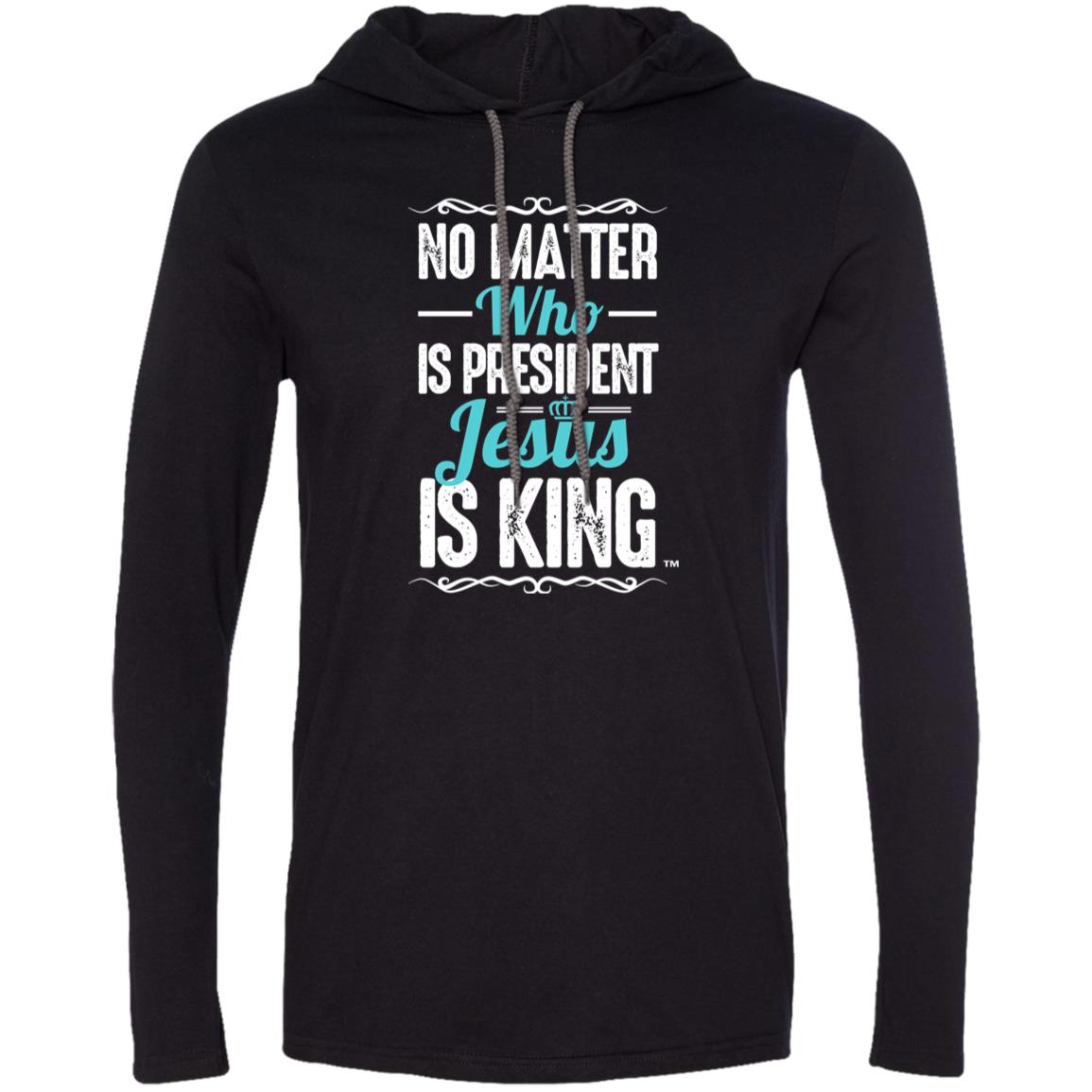 Jesus is King Men/Women Unisex Long Sleeve Hoodie T