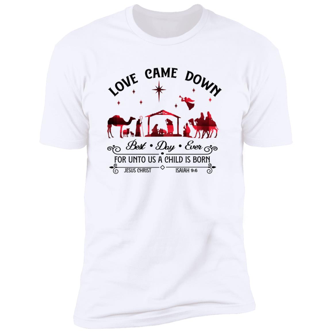 Love Came Down - Men's Premium Short Sleeve T-Shirt