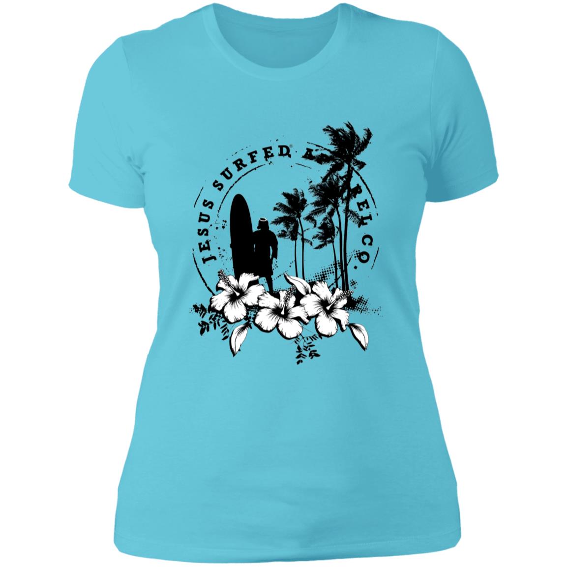 Jesus Surfed Apparel Women's Boyfriend T-Shirt