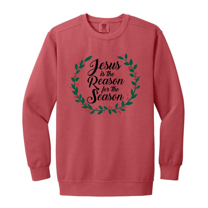 Reason for the Season - Men/Women Unisex Soft-Washed Crewneck Sweatshirt