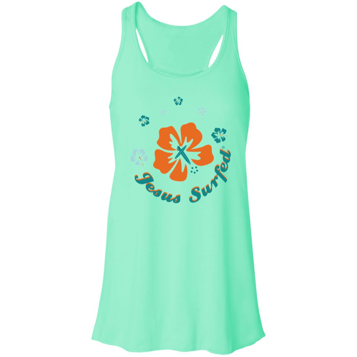 Ring of Flowers Women's Flowy Racerback Tank