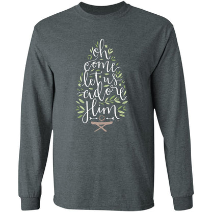 Let us adore Him - Men/Women Unisex Classic Long Sleeve T-Shirt