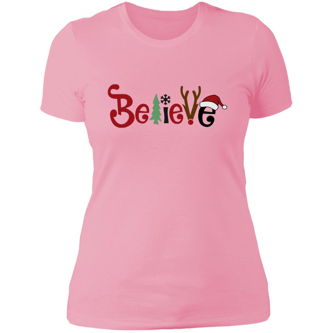 Believe - Women's Boyfriend T-Shirt