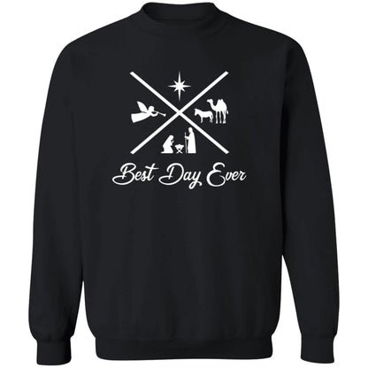 Best Day Ever - Men/Women Unisex Crewneck Sweatshirt