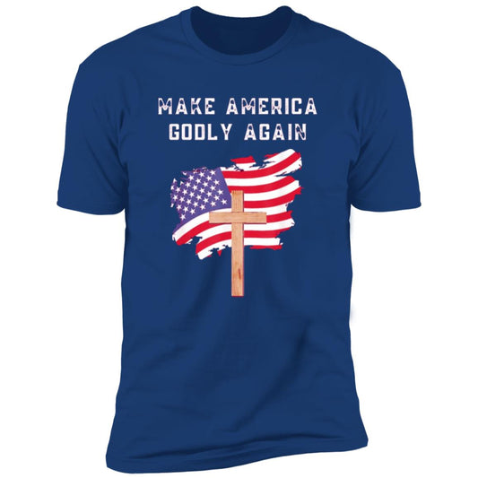 Make America Godly Again Men's Premium Short Sleeve T-Shirt