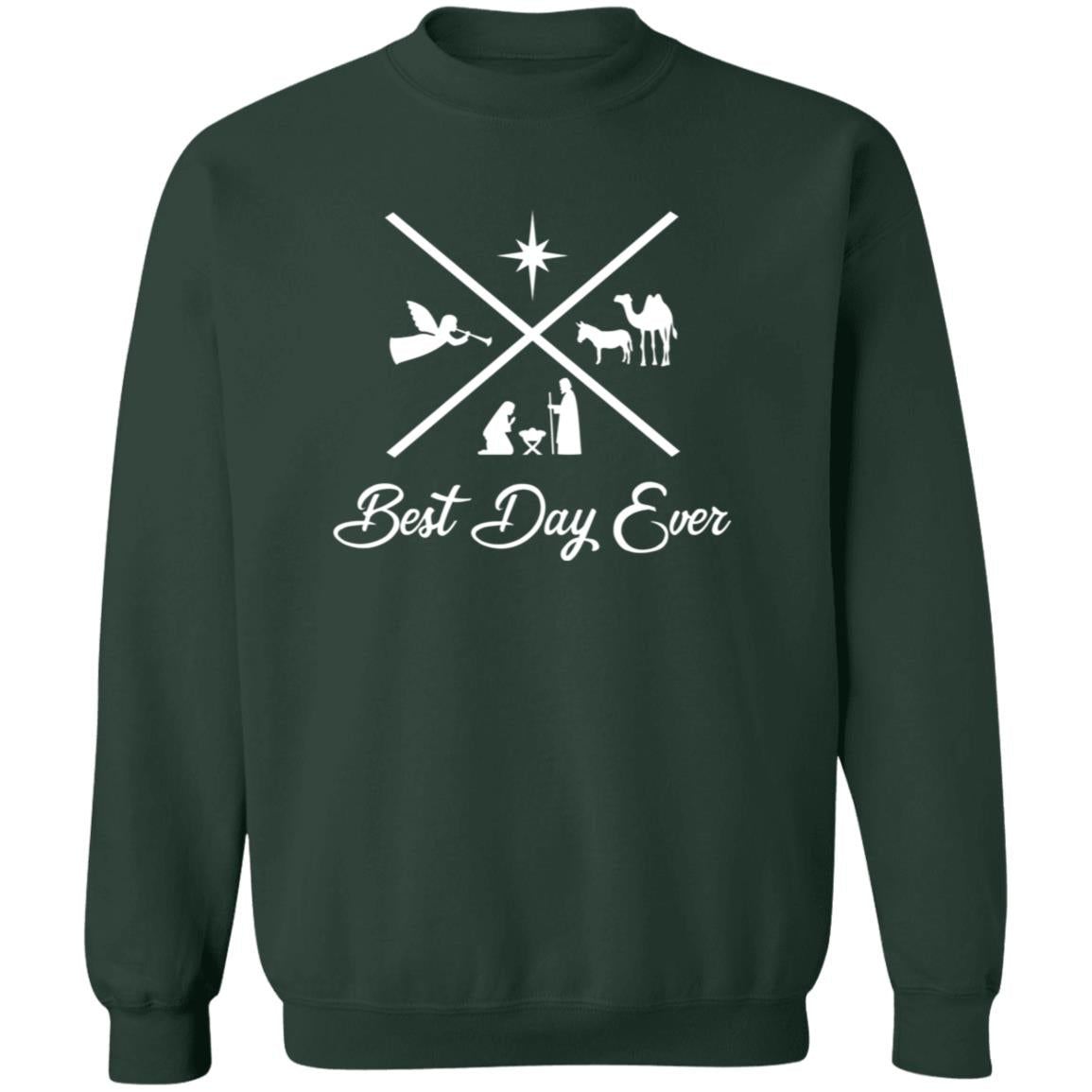 Best Day Ever - Men/Women Unisex Crewneck Sweatshirt