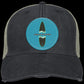 Broken Board Distressed Ollie Cap - Circle Patch