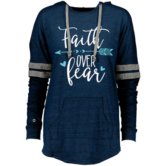 Faith Over Fear Mother's Day Women's Low Key Hoodie T Pullover