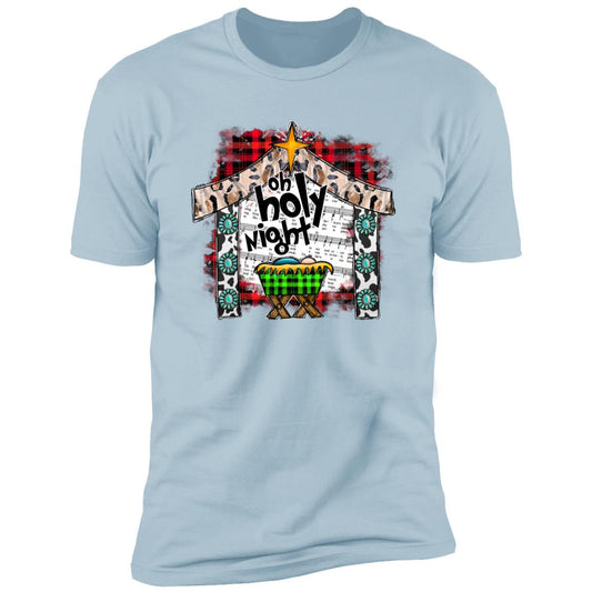 Oh Holy Night - Men's Premium Short Sleeve T-Shirt