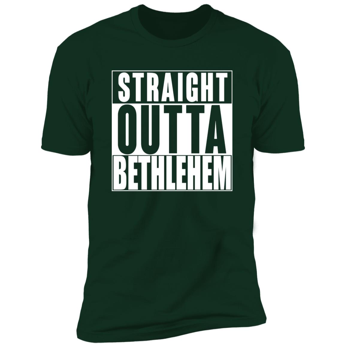 Straight Outta Bethlehem - Men's Premium Short Sleeve T-Shirt