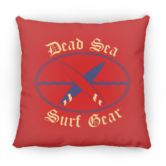 Dead Sea Surf Gear Large Square Pillow