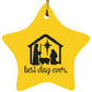 Best Day Ever - Star Ornament