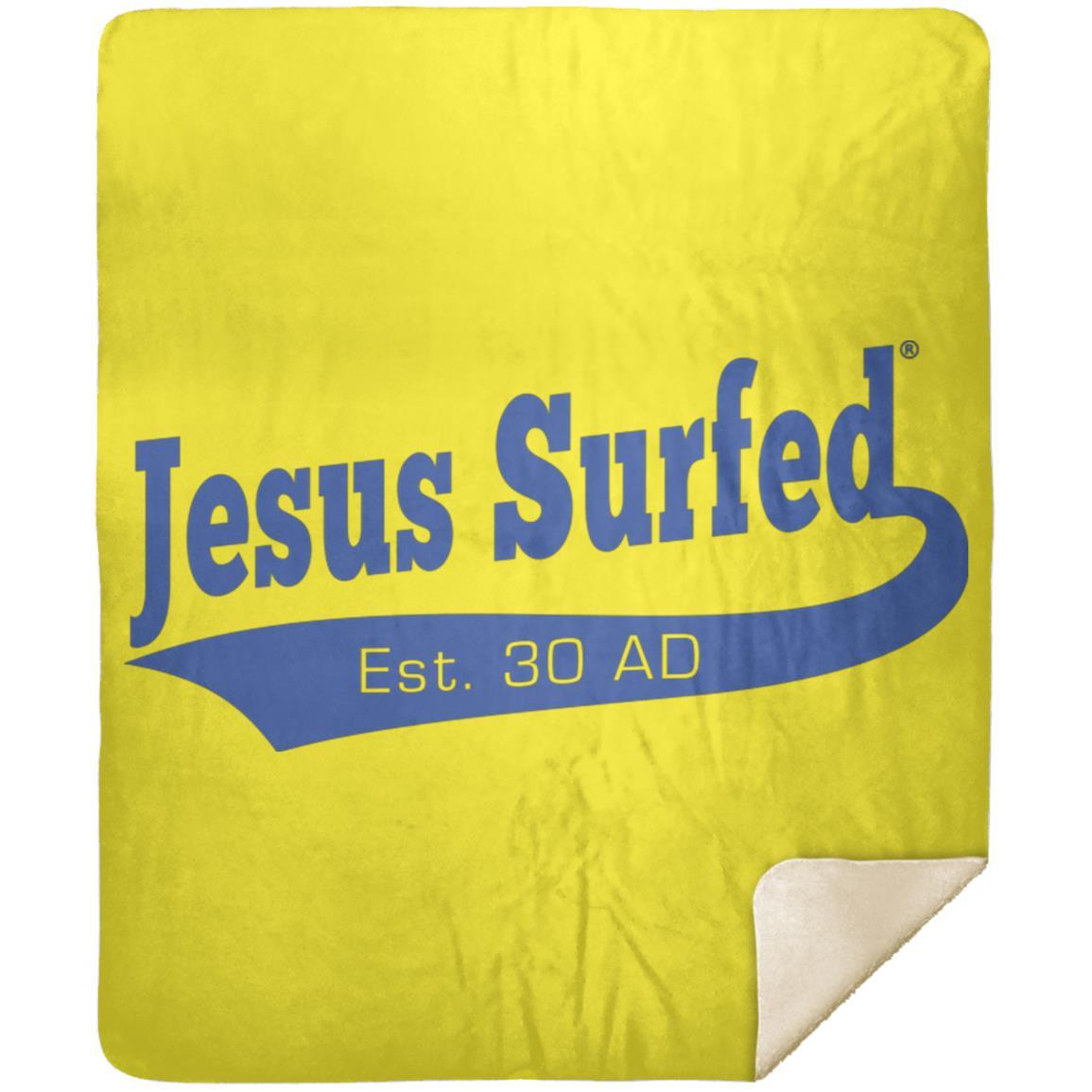 Est 30 AD - Premium Mink Sherpa Blanket 50x60 - Jesus Surfed Apparel Co. 