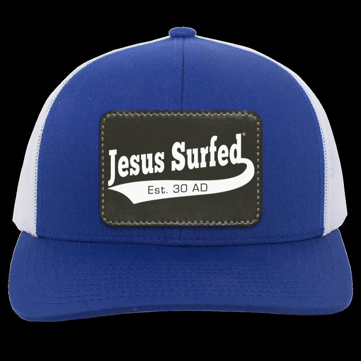 Est 30 AD - Trucker Snap Back - Rectangle Patch - Jesus Surfed Apparel Co. 