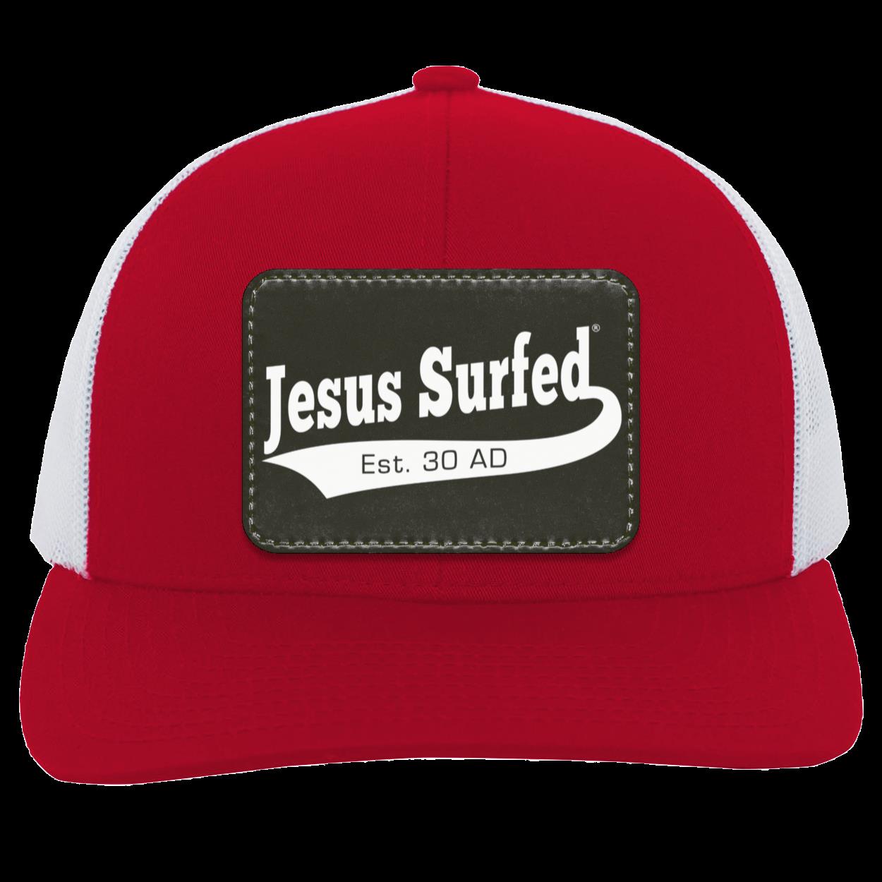 Est 30 AD - Trucker Snap Back - Rectangle Patch - Jesus Surfed Apparel Co. 