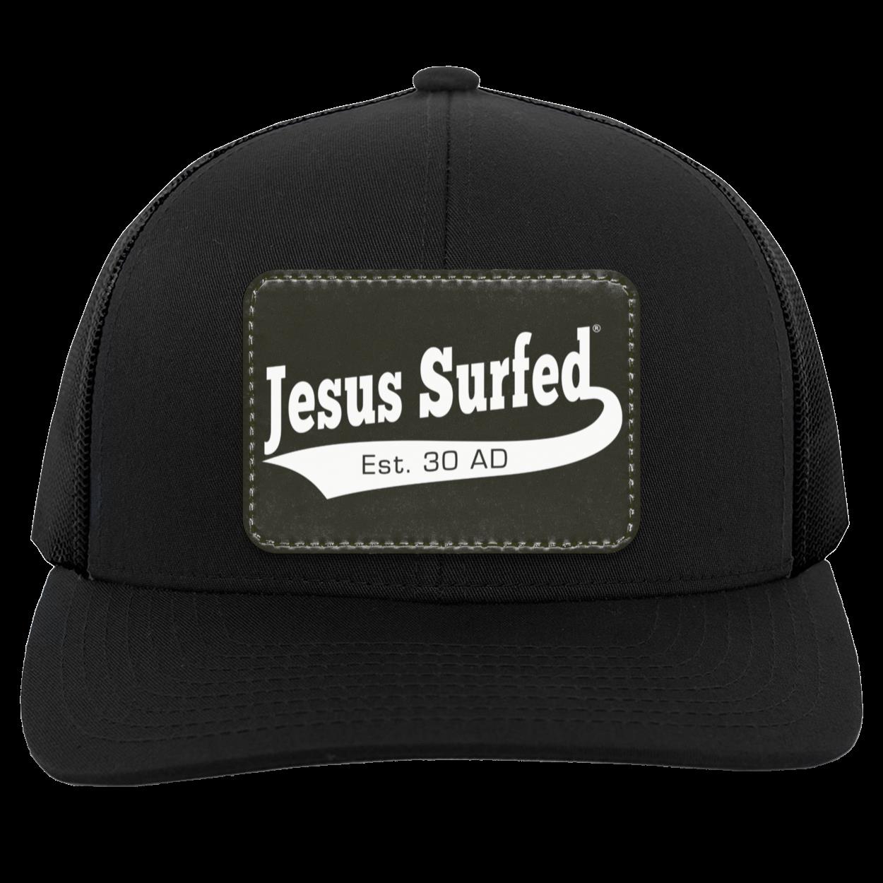 Est 30 AD - Trucker Snap Back - Rectangle Patch - Jesus Surfed Apparel Co. 