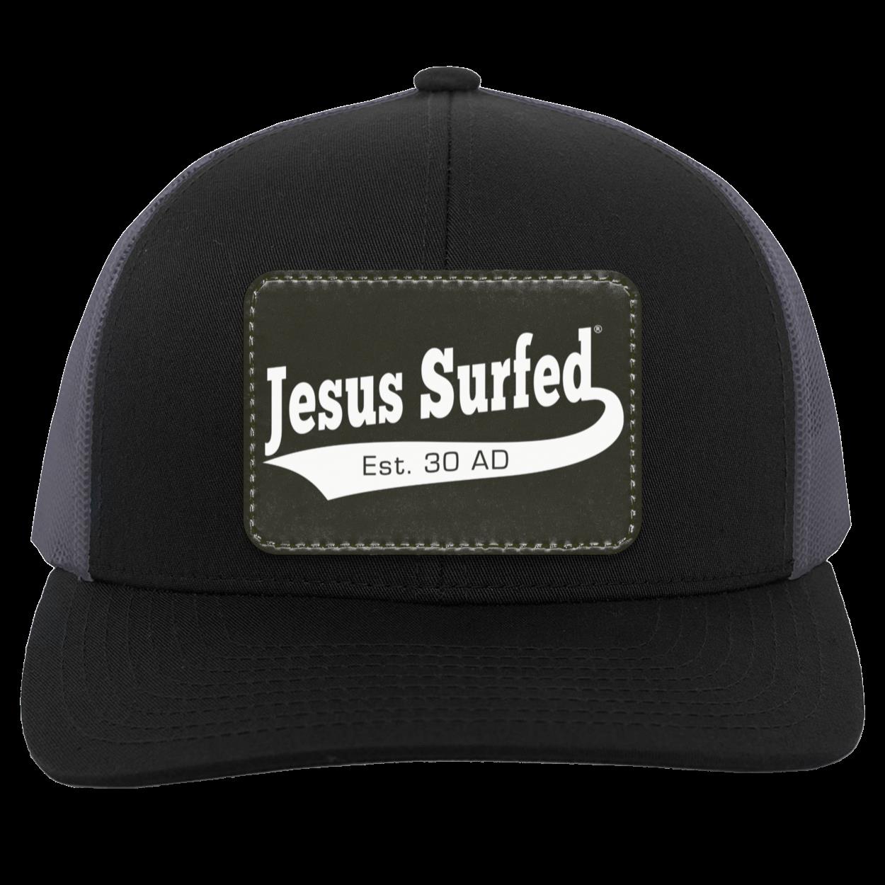 Est 30 AD - Trucker Snap Back - Rectangle Patch - Jesus Surfed Apparel Co. 